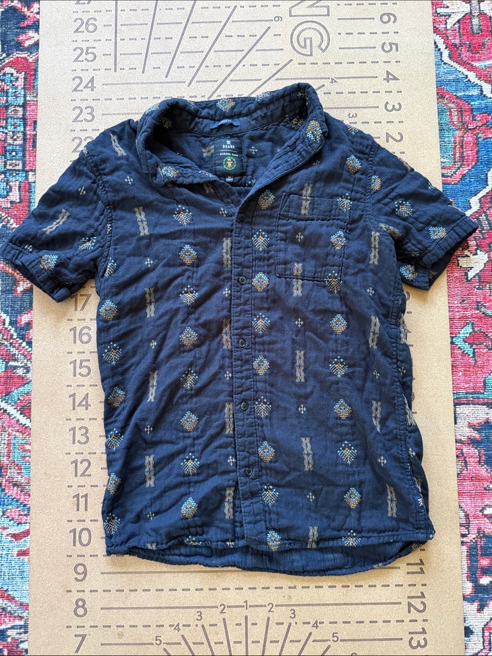 Roark Short-Sleeve Button-Down Manawa Tapu